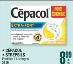 Jean Coutu CÉPACOL, STREPSILS Pastilles offer