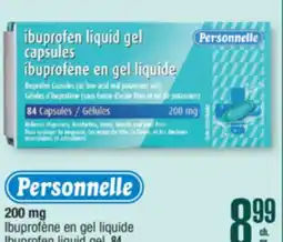 Jean Coutu PERSONNELLE 200 mg Ibuprofen liquid gel offer