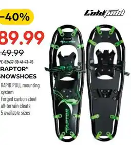 Pronature RAPTOR SNOWSHOES offer