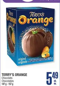 Jean Coutu TERRY'S ORANGE Chocolates offer