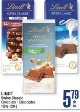 Jean Coutu LINDT Swiss Classic Chocolates offer