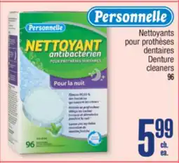 Jean Coutu Personnelle Denture cleaners offer