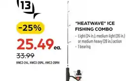 Pronature HEATWAVE ICE FISHING COMBO offer