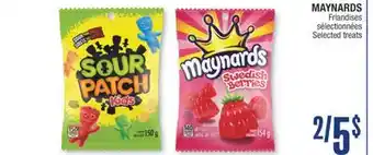 Jean Coutu MAYNARDS Selected treats offer