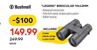 Pronature LEGEND BINOCULAR 10x42MM offer