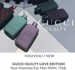 Jean Coutu GUCCI GUILTY LOVE EDITION offer