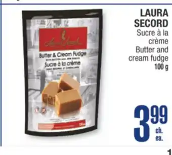 Jean Coutu LAURA SECORD Butter and cream fudge offer