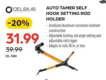 Pronature AUTO TAMER SELF HOOK SETTING ROD HOLDER offer