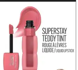 Jean Coutu MAYBELLINE NEW YORK SUPERSTAY TEDDY TINT LIQUID LIPSTICK offer