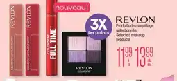 Jean Coutu REVLON Selected makeup products offer