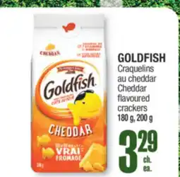 Jean Coutu GOLDFISH Cheddar flavoured crackers offer