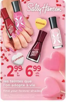 Jean Coutu SALLY HANSEN Selected Products offer