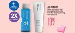 Jean Coutu JOUVIANCE Selected facial cleansing care products offer