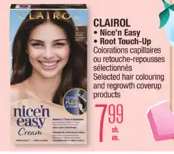 Jean Coutu CLAIROL Nice'n Easy, Root Touch-Up Selected hair colouring and regrowth coverup products offer