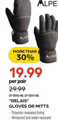 Pronature RELAIS GLOVES OR MITTS offer