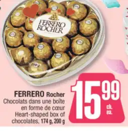 Jean Coutu FERRERO Rocher Heart-shaped box of chocolates offer