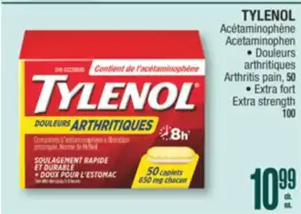 Jean Coutu TYLENOL Acetaminophen offer