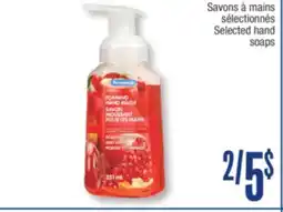 Jean Coutu PERSONNELLE Selected hand soaps offer