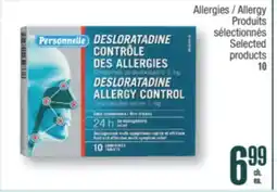 Jean Coutu PERSONNELLE Allergy offer