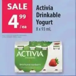 Co-op Activia Drinkable Yogurt offer