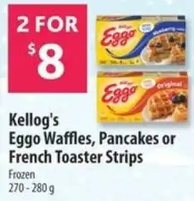 Co-op Kellog's Eggo Waffles, Pancakes or French Toaster Strips offer