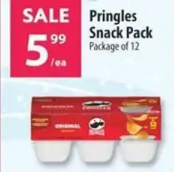 Co-op Pringles Snack Pack offer