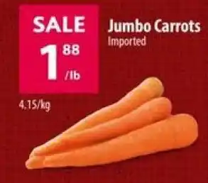 Co-op Jumbo Carrots offer