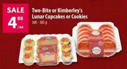 Co-op Two-Bite or Kimberley's Lunar Cupcakes or Cookies offer