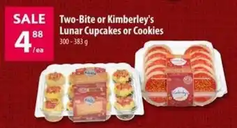 Co-op Two-Bite or Kimberley's Lunar Cupcakes or Cookies offer