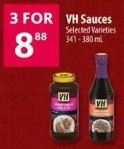 Co-op VH Sauces offer