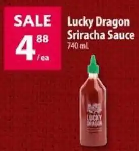 Co-op Lucky Dragon Sriracha Sauce offer