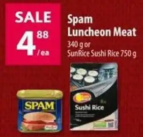 Co-op Spam Luncheon Meat offer