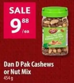 Co-op Dan D Pak Cashews or Nut Mix offer