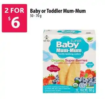 Co-op Baby or Toddler Mum-Mum offer