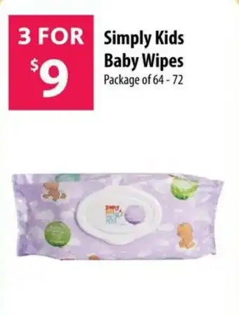 Co-op Simply Kids Baby Wipes offer