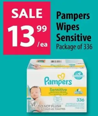 Co-op Pampers wipes sensitive offer