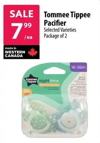 Co-op Tommee Tippee Pacifier offer