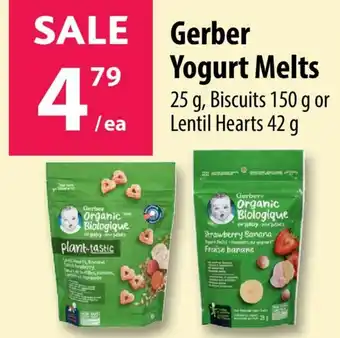 Co-op Gerber Yogurt Melts offer