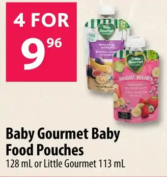 Co-op Baby Gourmet Baby Food Pouches offer