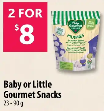 Co-op Baby or Little Gourmet Snacks offer