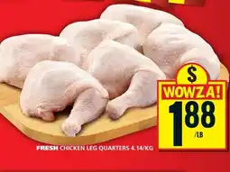 Food Basics Fresh chicken leg quarters offer