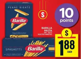 Food Basics Barilla pasta offer