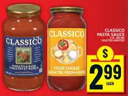 Food Basics Classico pasta sauce offer