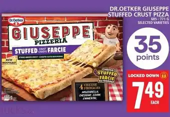 Food Basics Dr.oetker giuseppe stuffed crust pizza offer