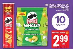 Food Basics Pringles megas or mingles snacks offer