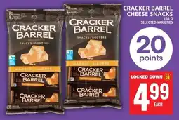 Food Basics Cracker barrel cheese snacks offer