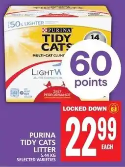 Food Basics Purina tidy cats litter offer