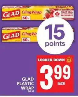 Food Basics Glad plastic wrap offer