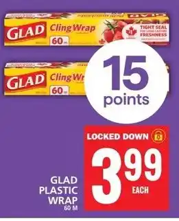 Food Basics Glad plastic wrap offer