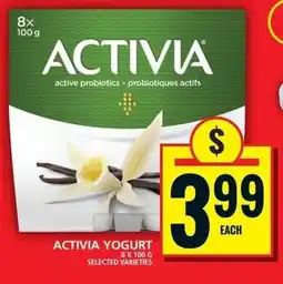 Food Basics Activia yogurt offer